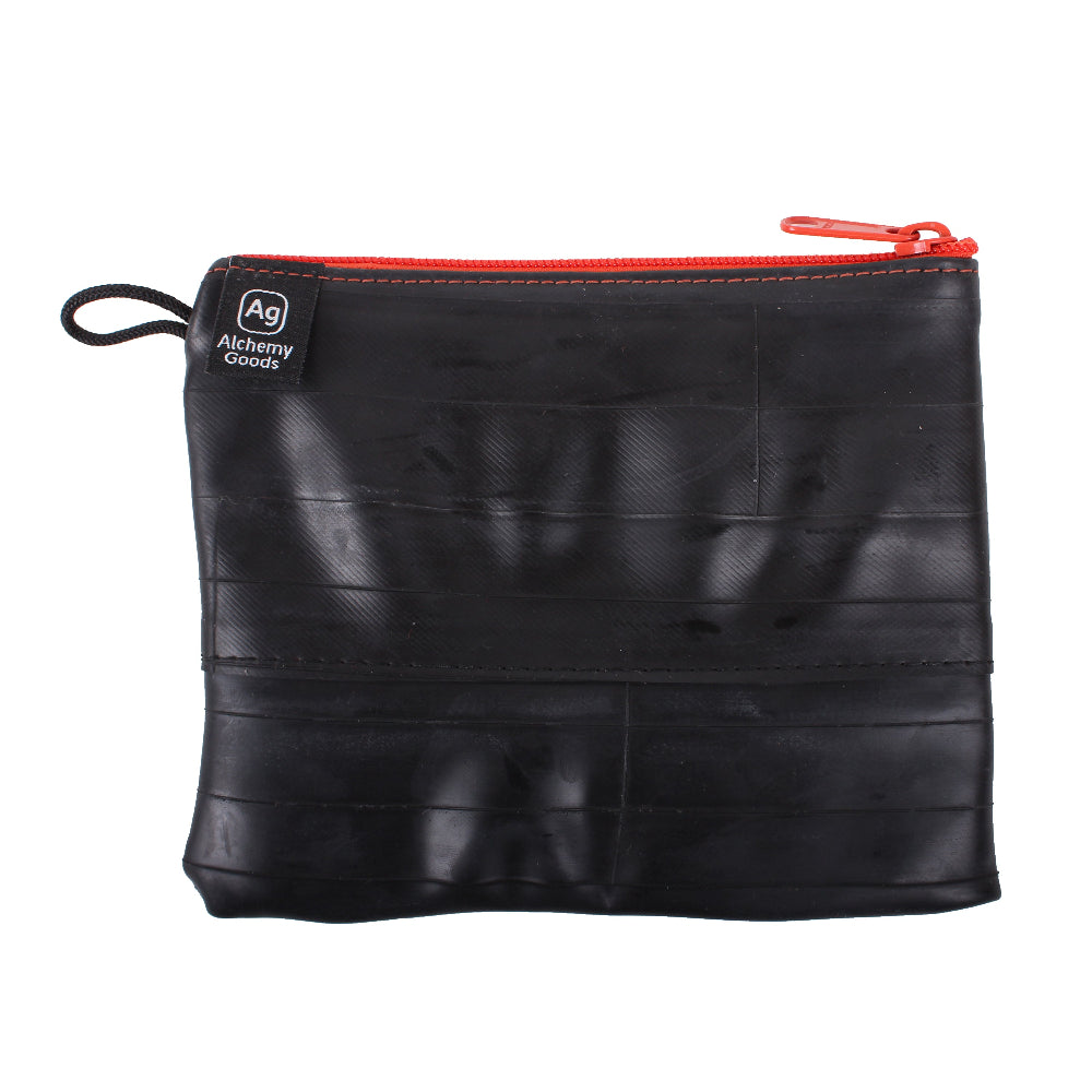 Large Zipper Pouch w/Liner- Bike Tube