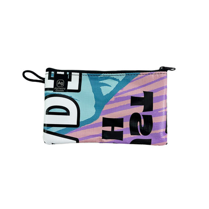 Small Zipper Pouch w/Liner- Banner