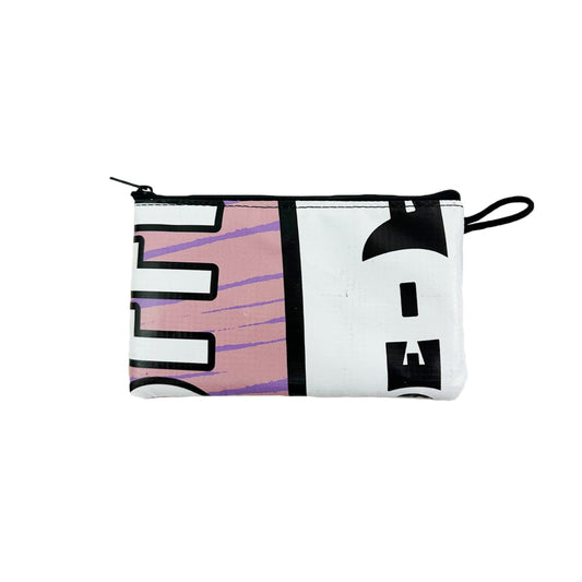 Small Zipper Pouch w/Liner- Banner