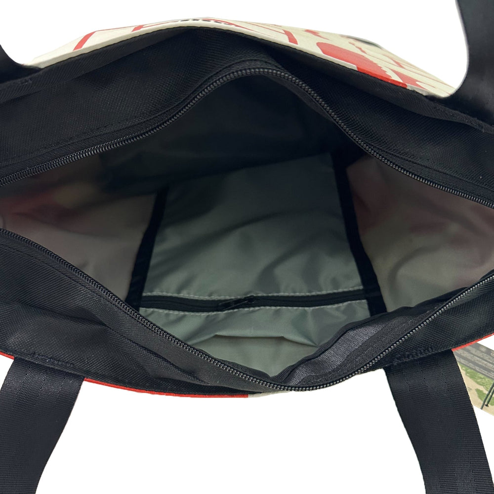 Wholesome Zipper Top Tote- Large