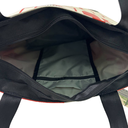 Wholesome Zipper Top Tote- Large