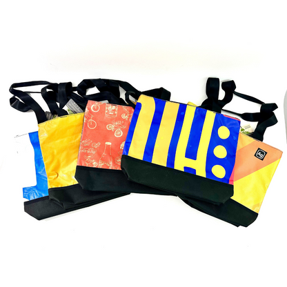Wholesome Zipper Top Tote- Large