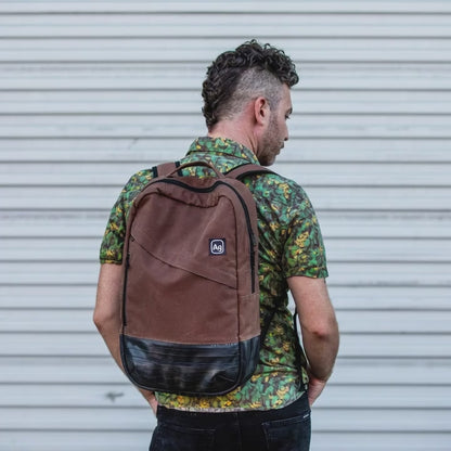 Brooklyn Backpack- Waxed Canvas