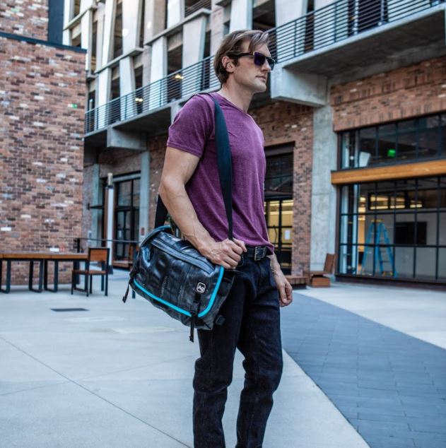 Pike Messenger Bag | Stylish Upcycled Goods | Alchemy Goods