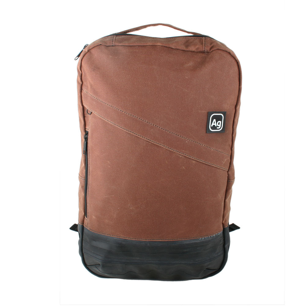 Brooklyn Backpack- Waxed Canvas image 1