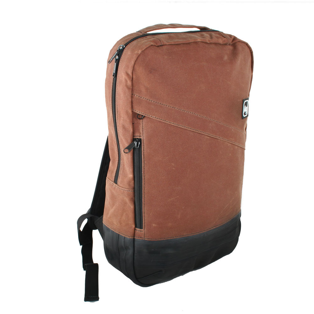 Brooklyn Backpack- Waxed Canvas