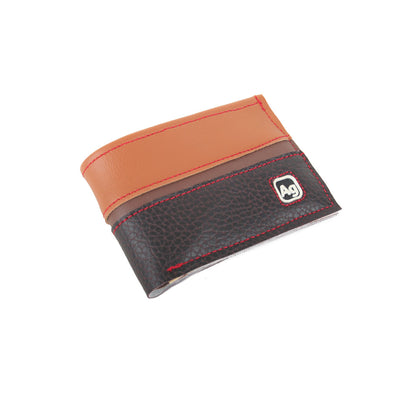 Franklin Upholstery Vinyl Vegan Wallet- Brown