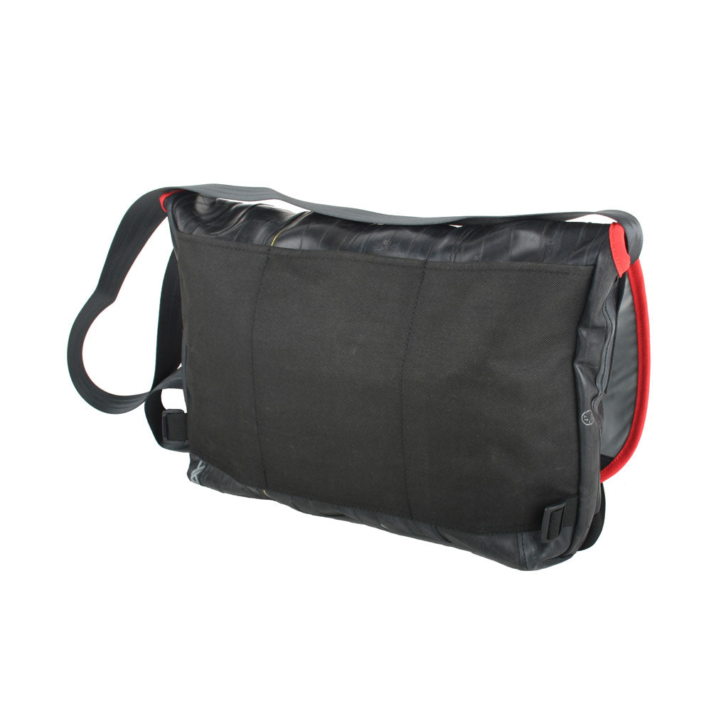 messenger bag red