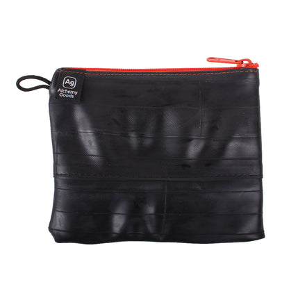 Large Zipper Pouch w/Liner- Bike Tube