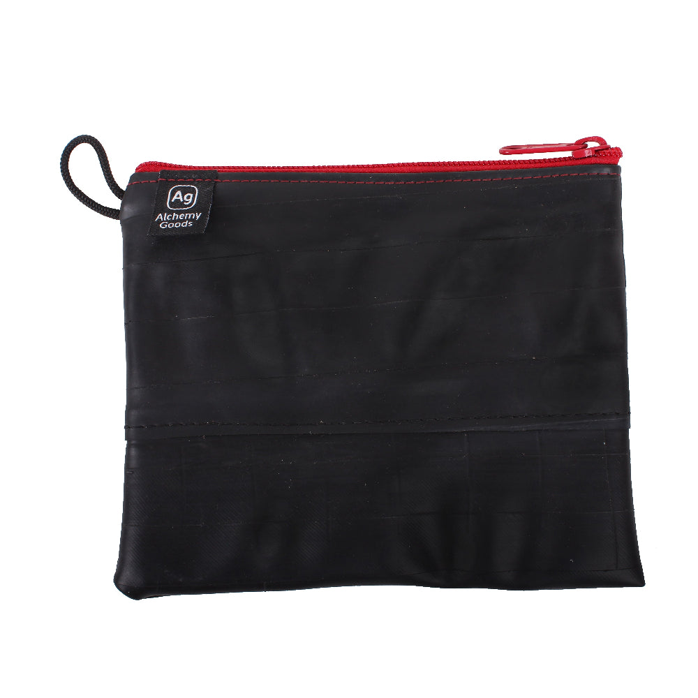 Large Zipper Pouch w/Liner- Bike Tube