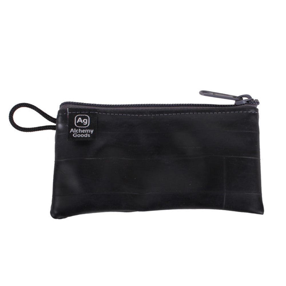 Small Zipper Pouch w/Liner- Bike Tube