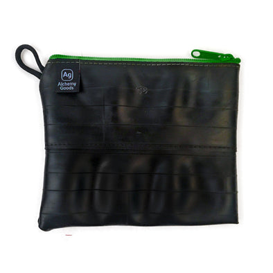 Large Zipper Pouch w/Liner- Bike Tube